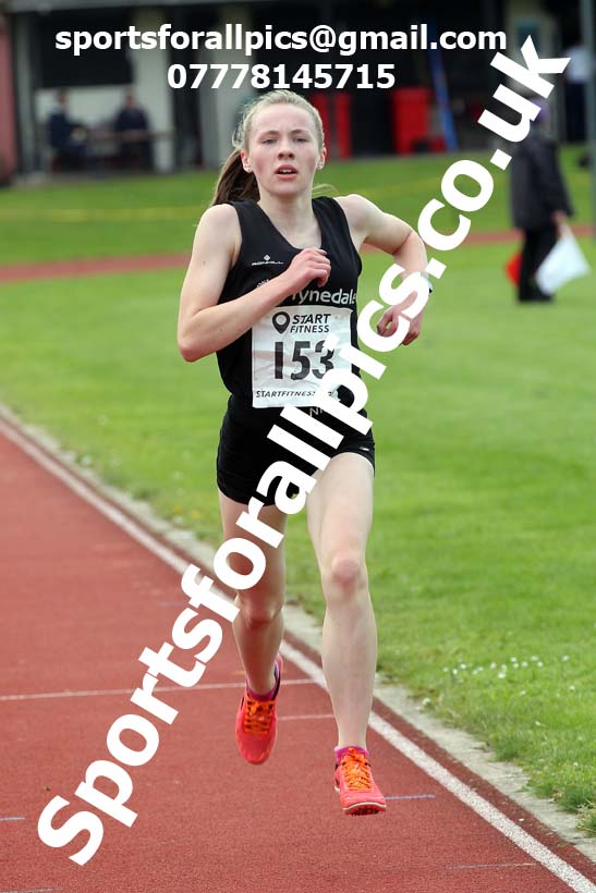 3000 metres, NECAA Open Meeting, Morpeth, Sunday, September 27th. David T. Hewitson/Sports for All Pics